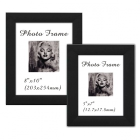 Mini marcos de fotos 5x7 negro en línea 